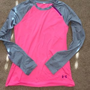 Under Armour Pink Fleese Shirt